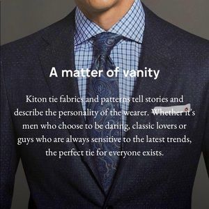 Niton Silk Tie made in Italy by hand